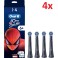 ΒΟΥΡΤΣΑΚΙΑ ΟΔΟΝΤΟΒΟΥΡΤΣΑΣ BRAUN ORAL-B IO GENTLE CARE SPIDERMAN KIDS 4τμχ